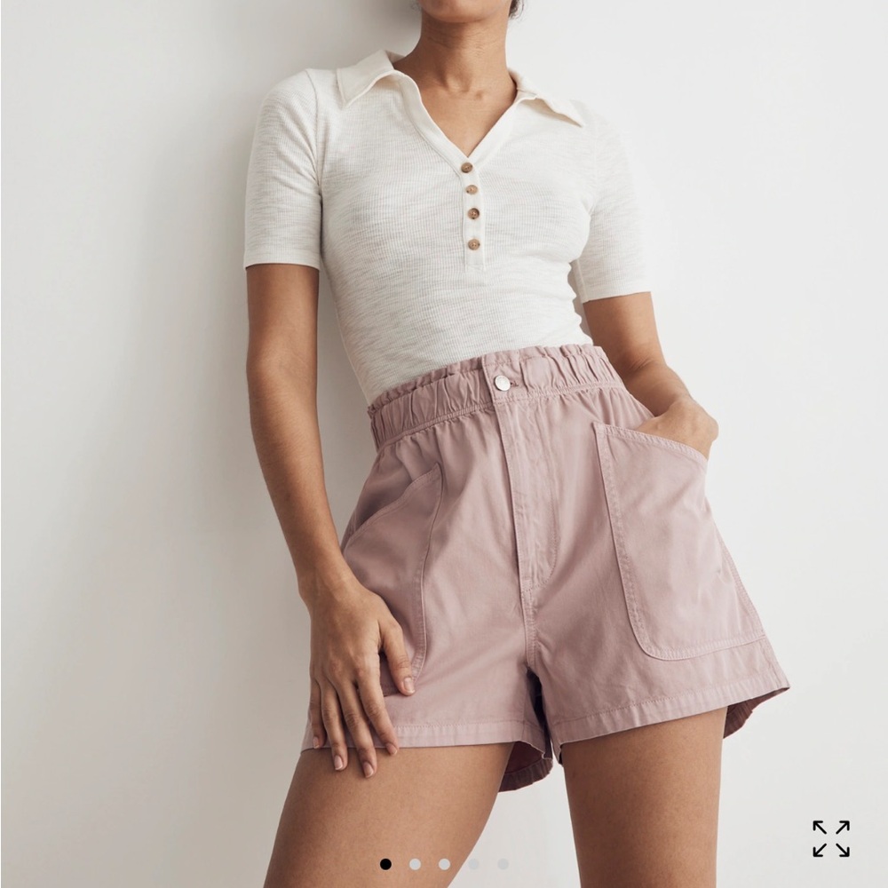 Pull-On Paperbag Utility Shorts: Garment-Dyed Edition